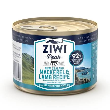Ziwi Peak Moist Mackerel & Lamb For Cats (185 G)