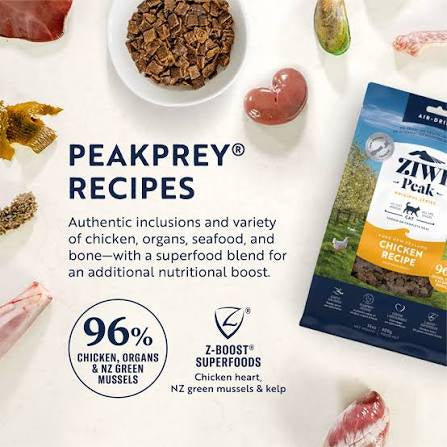 ZiwiPeak Air Dried Chicken Recipe Cat Food 400g