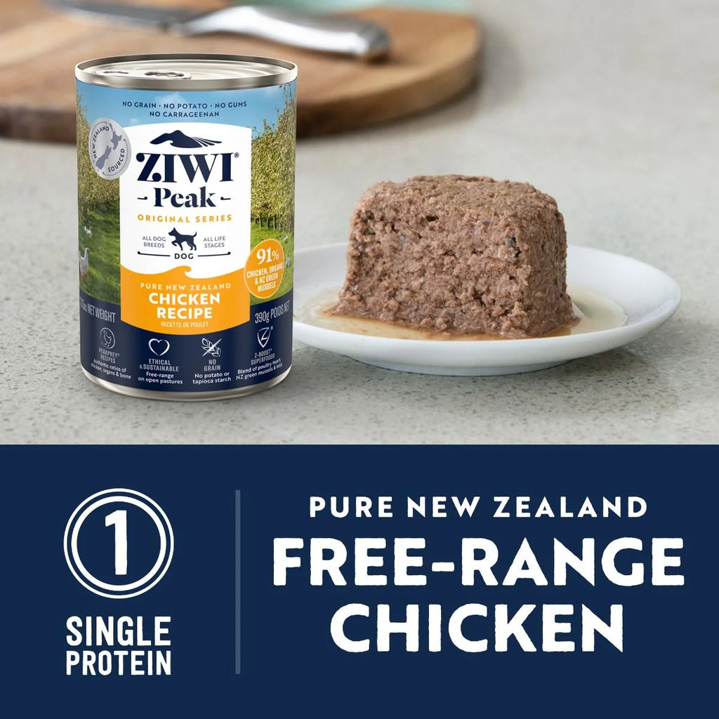 ZiwiPeak Chicken Recipe Canned Dog Food