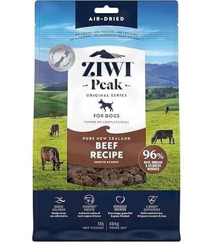 ZiwiPeak Beef Air Dried Dog Food