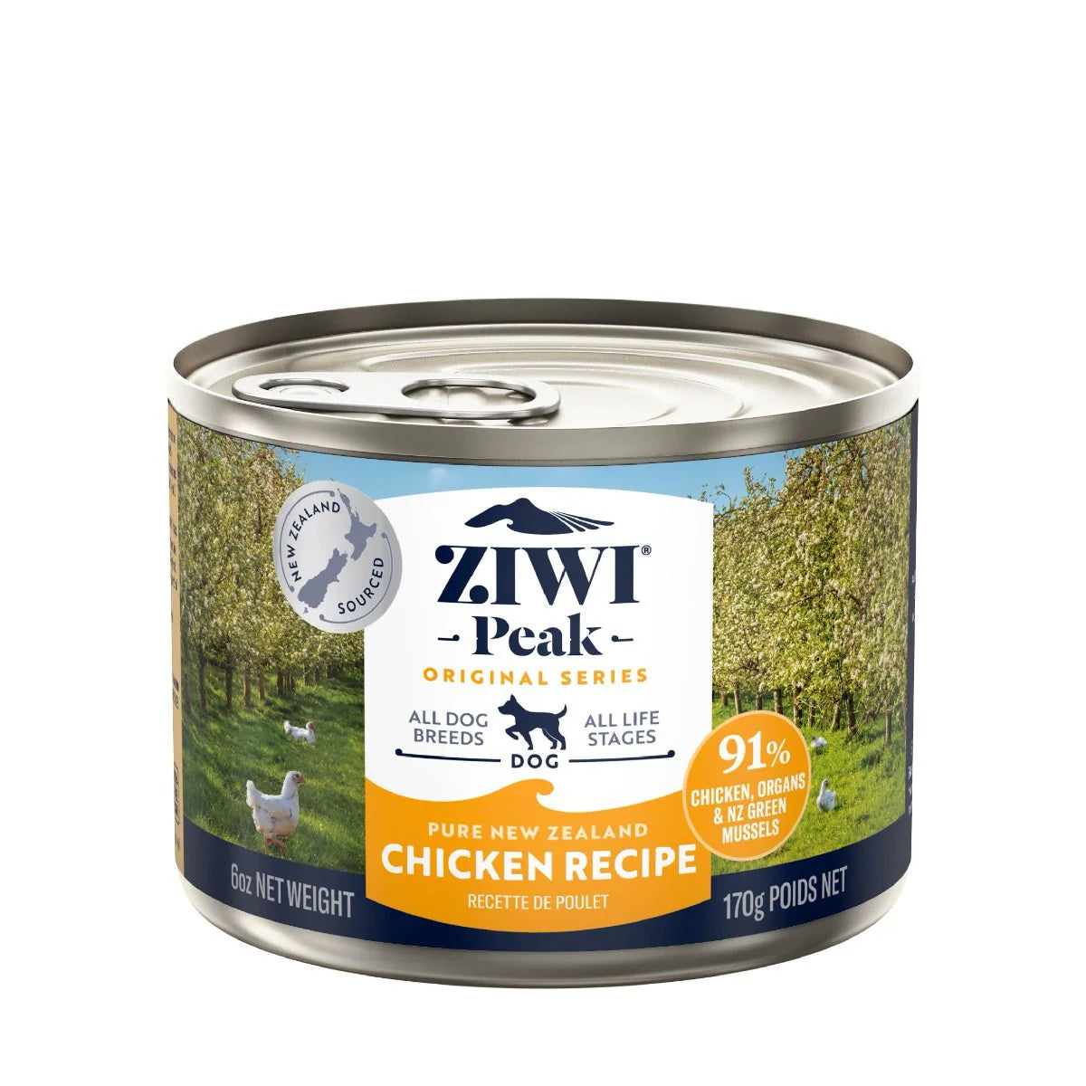 ZiwiPeak Chicken Recipe Canned Dog Food