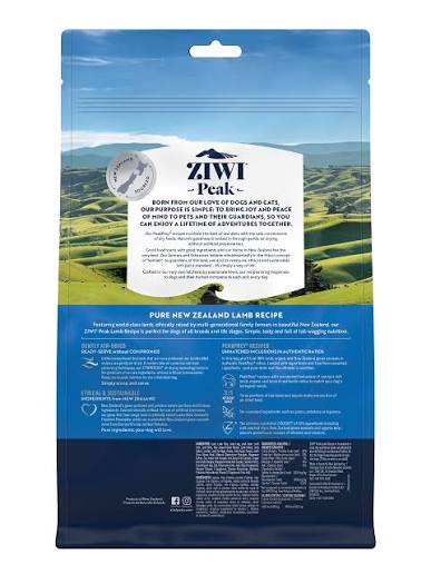 ZiwiPeak Air Dried Lamb Dog Food 4 kg