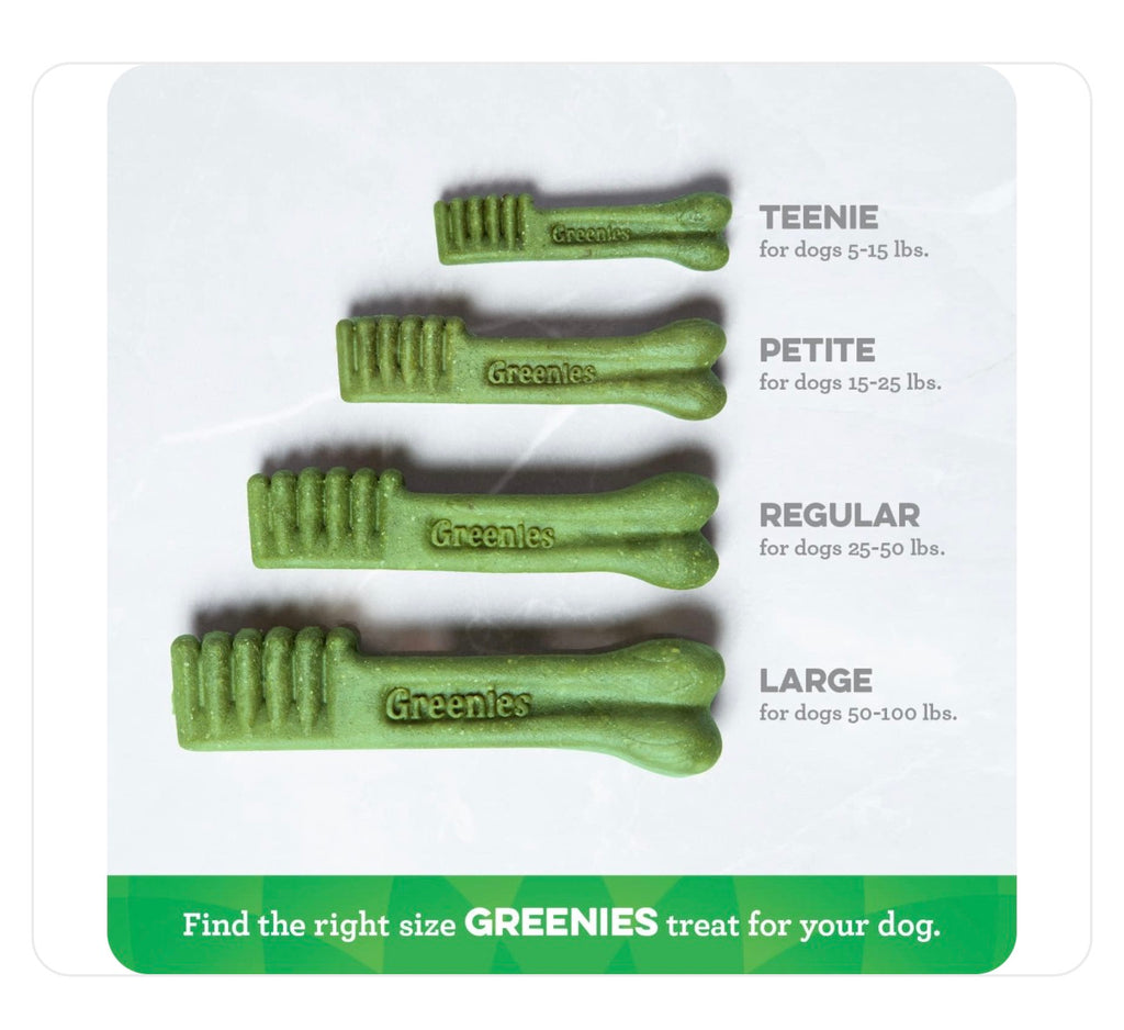 Greenies Canine Dental Treats Original Petite for Dog 85g - 3 oz