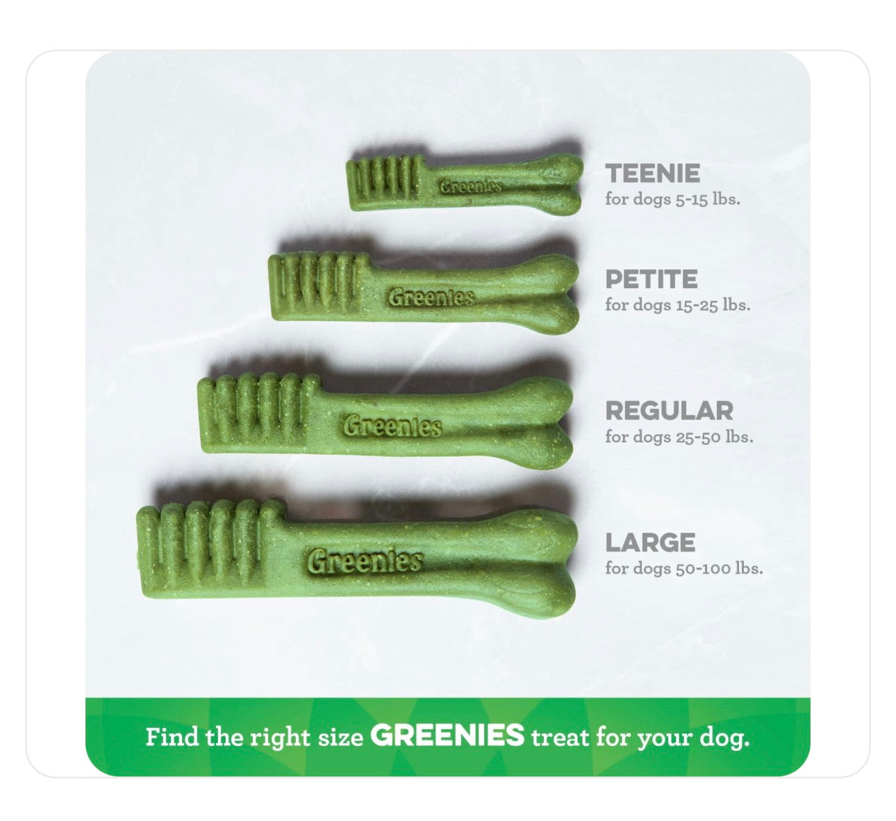 Greenies Canine Dental Treats Original Petite for Dog 85g - 3 oz