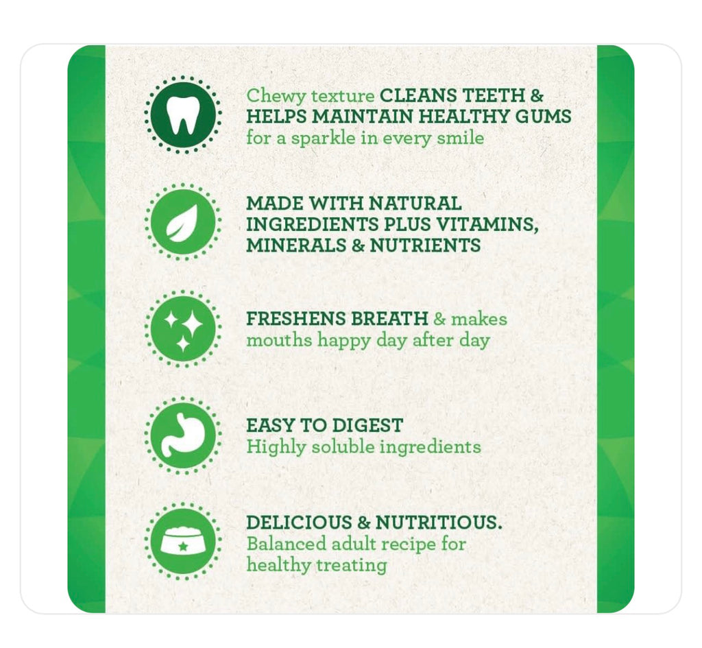 Greenies Canine Dental Treats Original Petite for Dog 85g - 3 oz