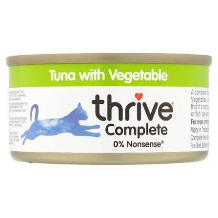 Thrive Complete Cat Tuna with Vegetables Wet Food 75g