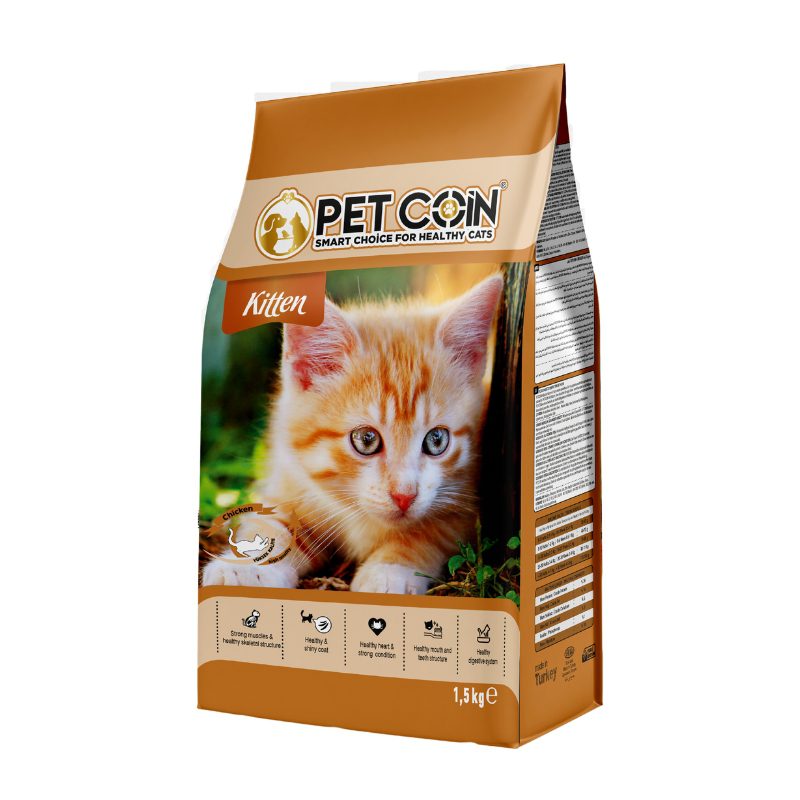 Petcoin Kitten Chicken food-1.5 kg