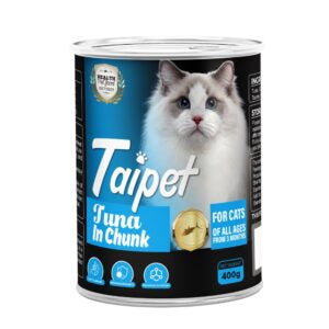 Taipet Cat Canned Wet Food in Chunk -400g