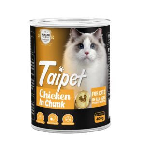 Taipet Cat Canned Wet Food in Chunk -400g