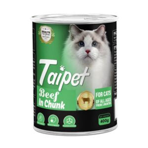 Taipet Cat Canned Wet Food in Chunk -400g