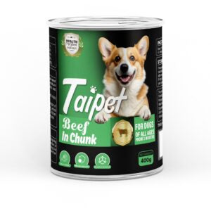 Taipet Dog Canned Wet Food in Chunk -400g