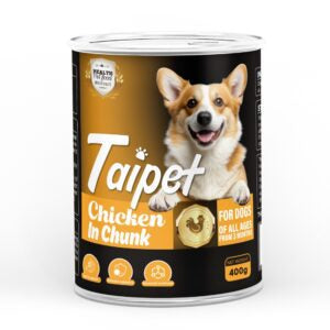 Taipet Dog Canned Wet Food in Chunk -400g