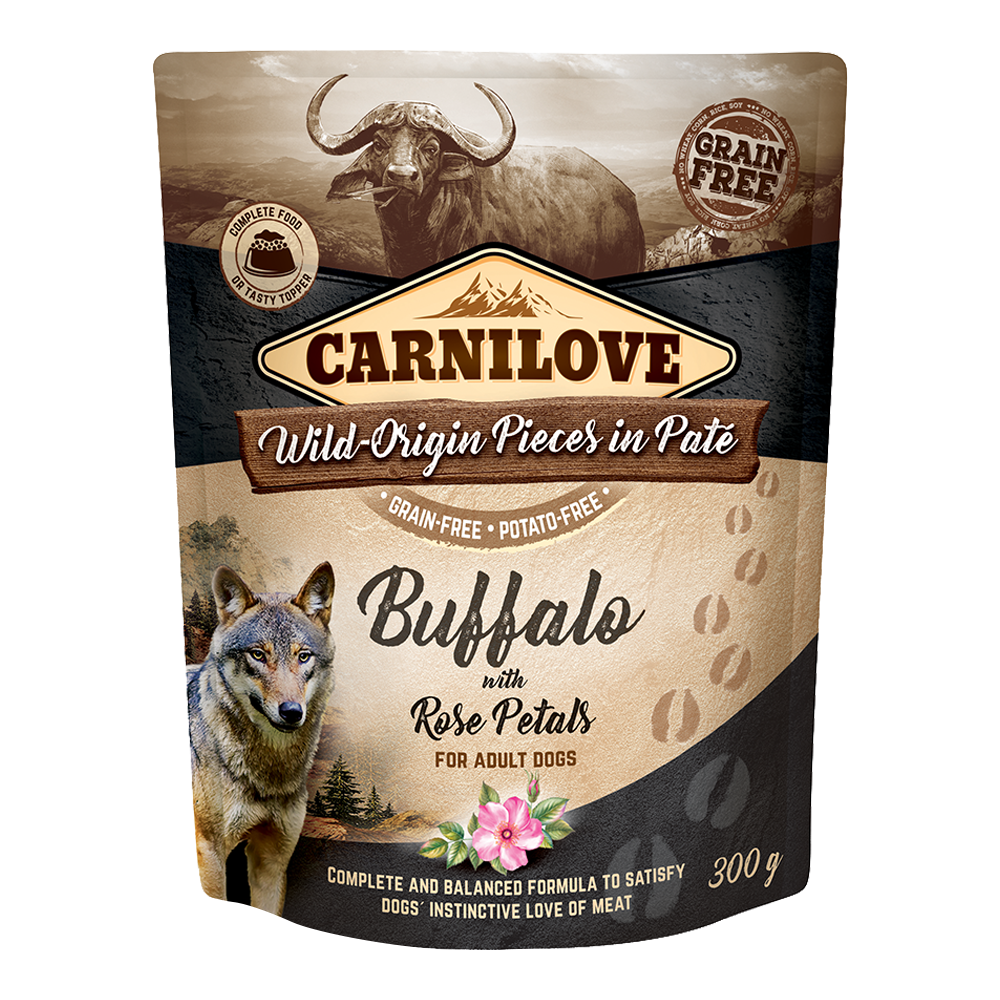 Carnilove Buffalo With Rose Blossom For Adult Dogs