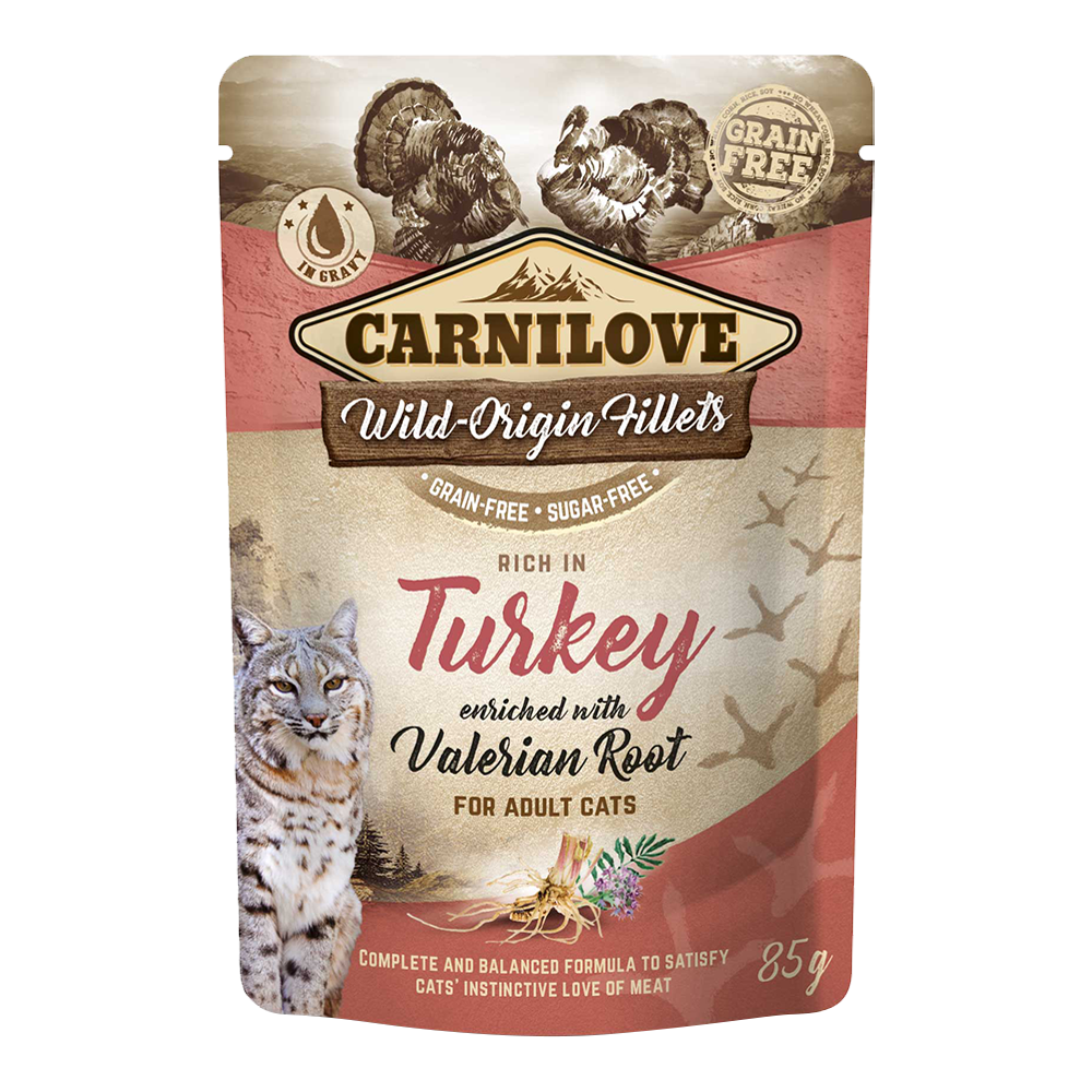 Carnilove Turkey Enriched With Valerian Root For Adult