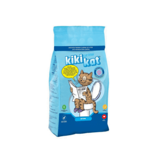 Kiki Kat White Bentonite Clumping Cat Litter – Lavender – 5L (4.35 Kg)