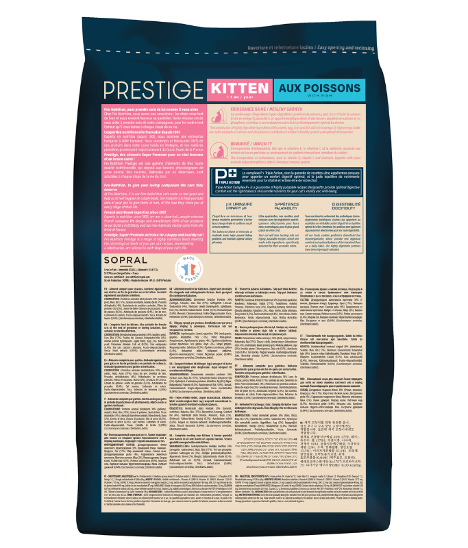 Pro nutrition Prestige Cat Adult Sterilised Chicken