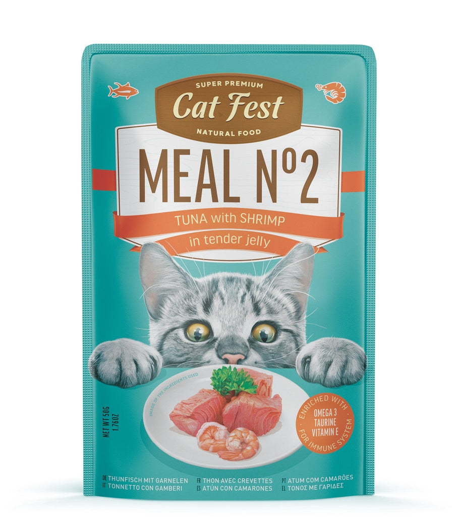 Cat Fest Meal No 2 Cat Food in Jelly- 50g