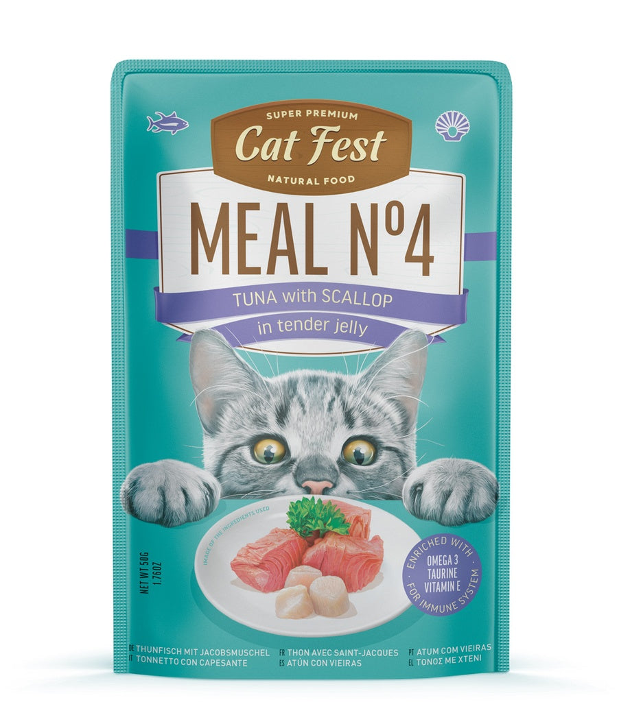 Cat Fest Meal No 2 Cat Food in Jelly- 50g
