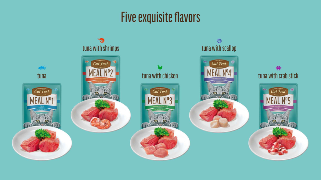 Cat Fest Meal No 2 Cat Food in Jelly- 50g