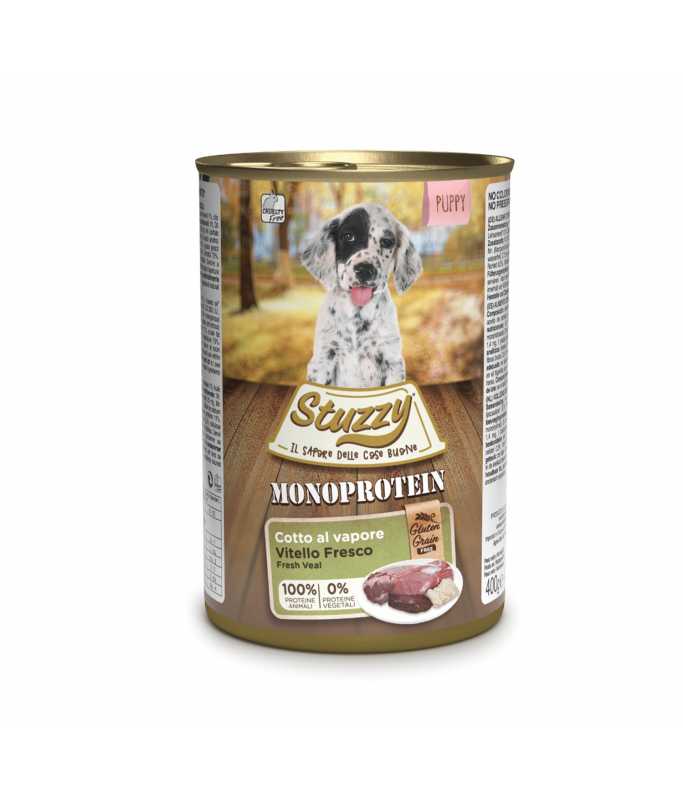 Stuzzy Puppy Can Monoprotein-Fresh Veal 400 g