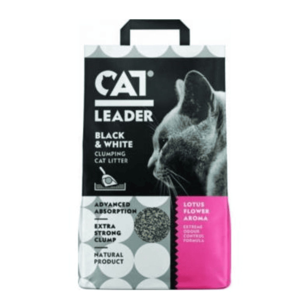 Geohellas Cat Leader Clumping Black&white OA Lotus Flower 5 kg