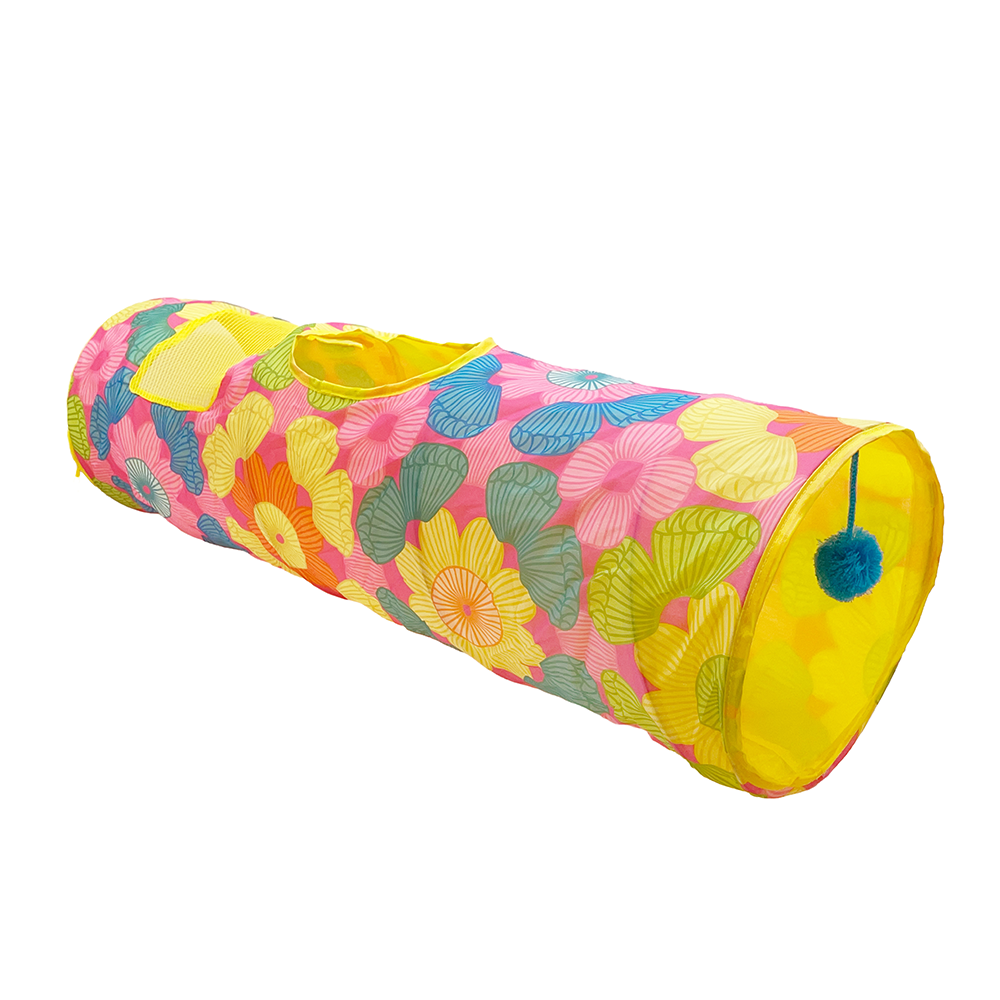 NEW
FOFOS Floral Pop Up Cat Tunnel